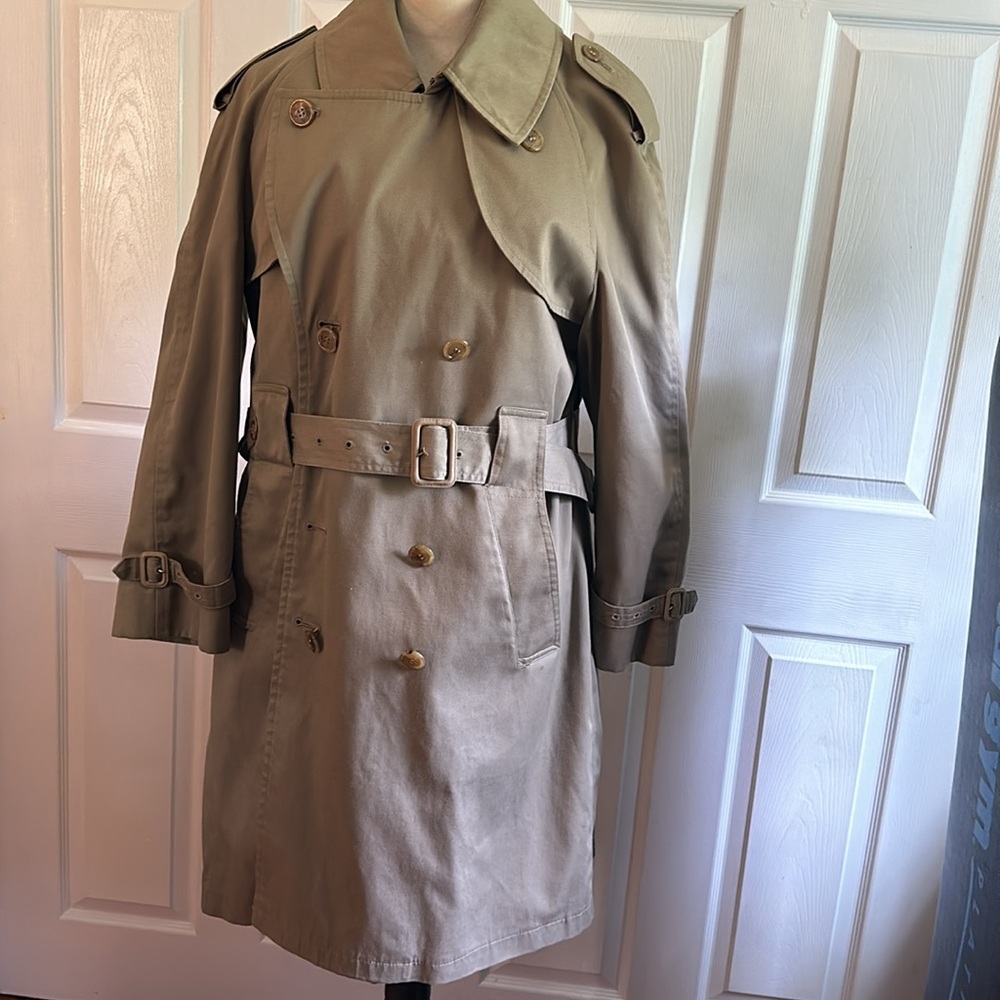 Vintage Harbor Master Trench Coat